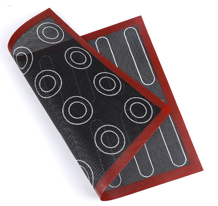 Mata silikonowa do pieczenia 30x40cm perforowana dwustronna